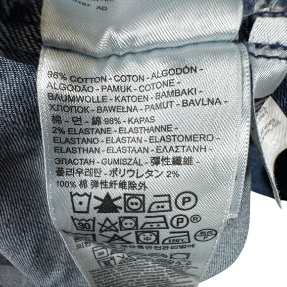 Levi's Womens Denim Trucker Jacket 2X 2XG Blue Jean Cotton Blend Casual - Picture 3 of 7